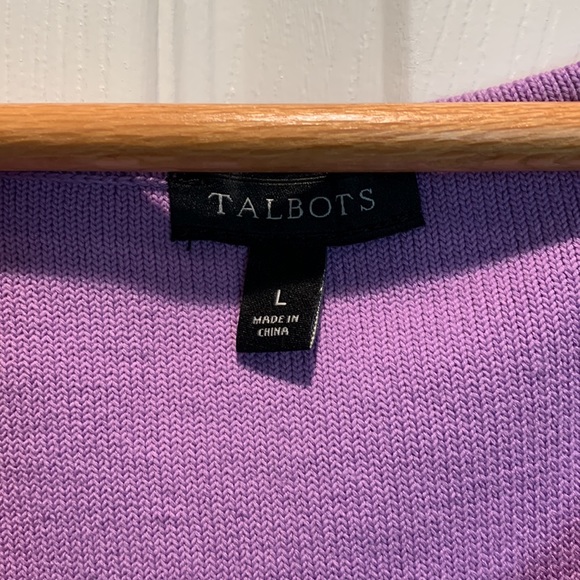 Lavender Sweater Dress from Talbots, Size 12 - Picture 4 of 6